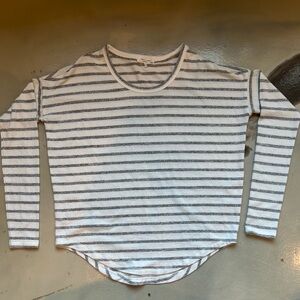 Rag & bone Striped Long Sleeve Top